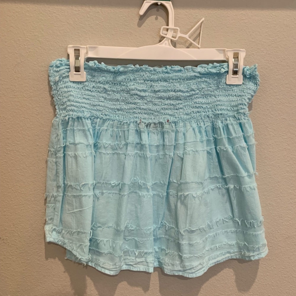 Stark aqua skirt